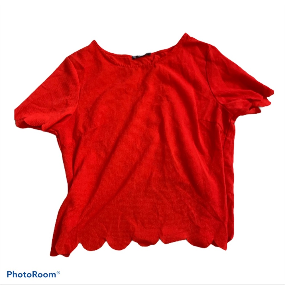 Shein Women Size L Short Sleeve Blouse